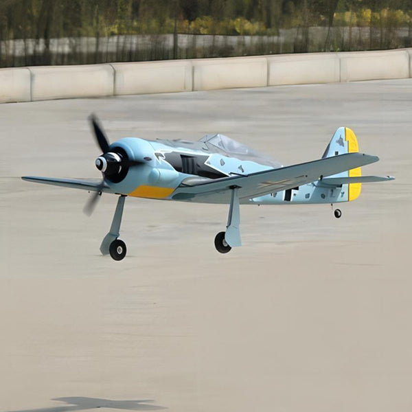 Dynam 1.3m Focke Wulf FW-190 V3 4S RC Warbird w/ Flaps
