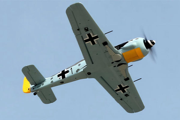 Dynam 1.3m Focke Wulf FW-190 V3 4S RC Warbird w/ Flaps