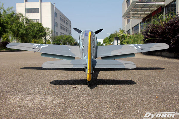 Dynam 1.3m Focke Wulf FW-190 V3 4S RC Warbird w/ Flaps