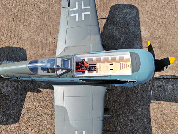 Dynam 1.3m Focke Wulf FW-190 V3 4S RC Warbird w/ Flaps