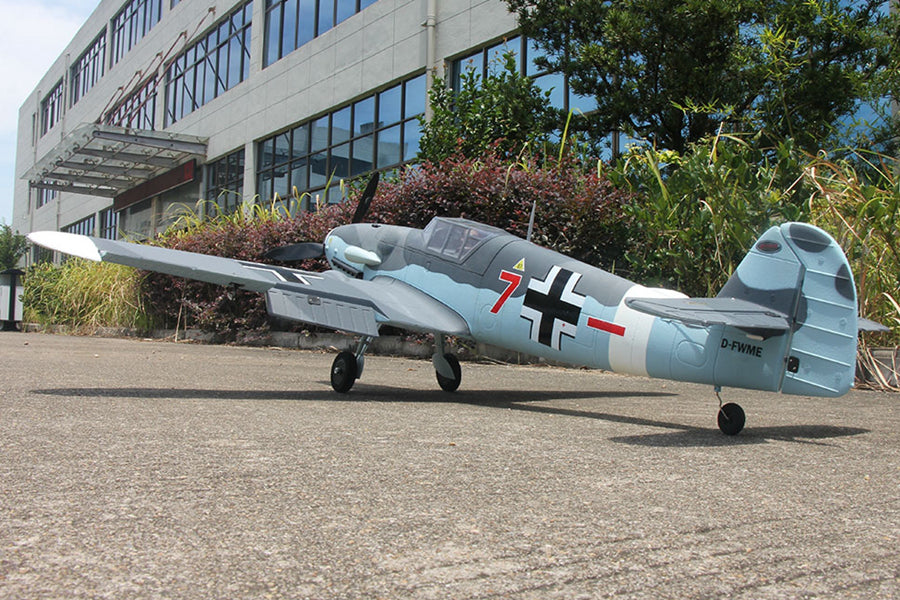 Dynam 1.3m Messerschmitt BF-109 V2 4S RC Warbird w/ Flaps