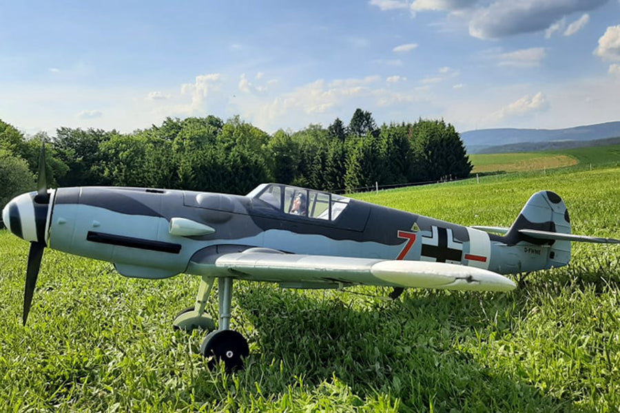 Dynam 1.3m Messerschmitt BF-109 V2 4S RC Warbird w/ Flaps