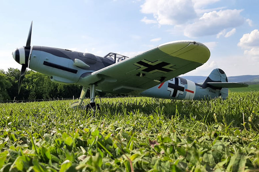 Dynam 1.3m Messerschmitt BF-109 V2 4S RC Warbird w/ Flaps