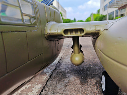 Dynam P-61 Black Widow Green 4S Twin-Engine RC Warbird 1.5m w/ Flaps