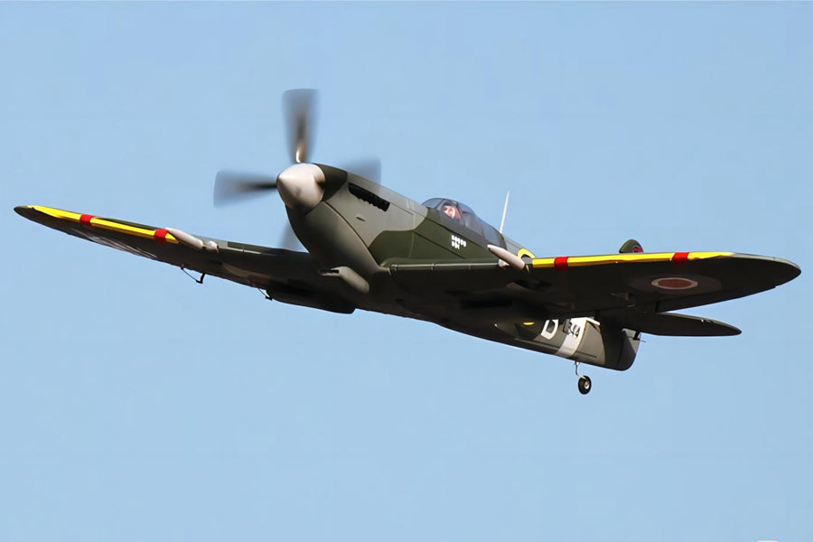 Dynam 1.2m Supermarine Spitfire V3 RC Warbird w/ Flaps