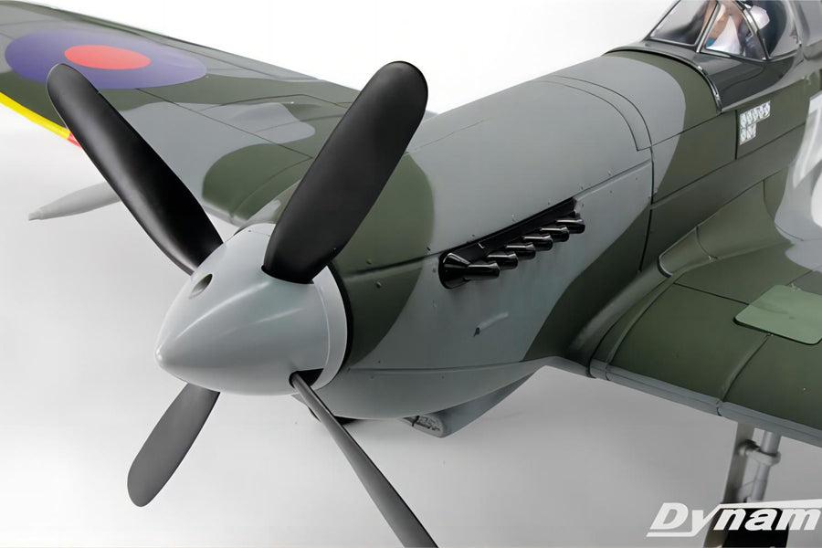 Dynam 1.2m Supermarine Spitfire V3 RC Warbird w/ Flaps