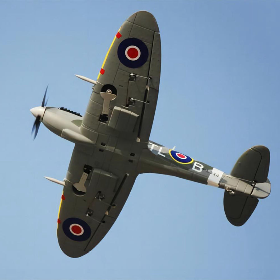 Dynam 1.2m Supermarine Spitfire V3 RC Warbird w/ Flaps