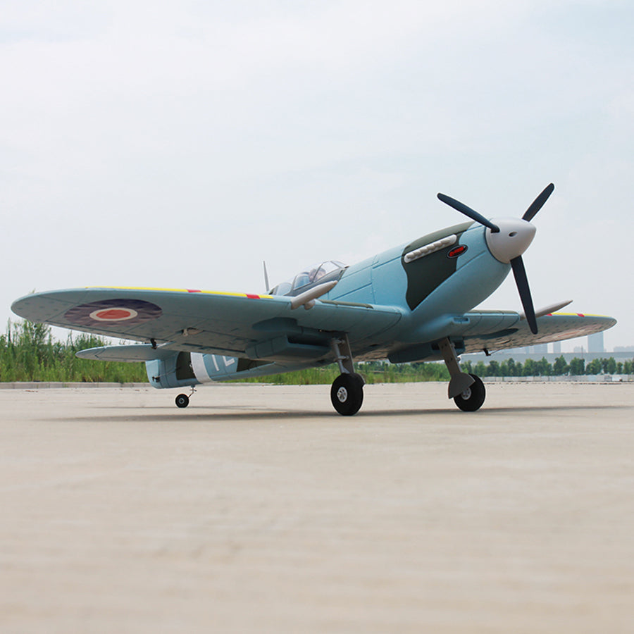 Dynam 1.2m Supermarine Spitfire V3 RC Warbird w/ Flaps