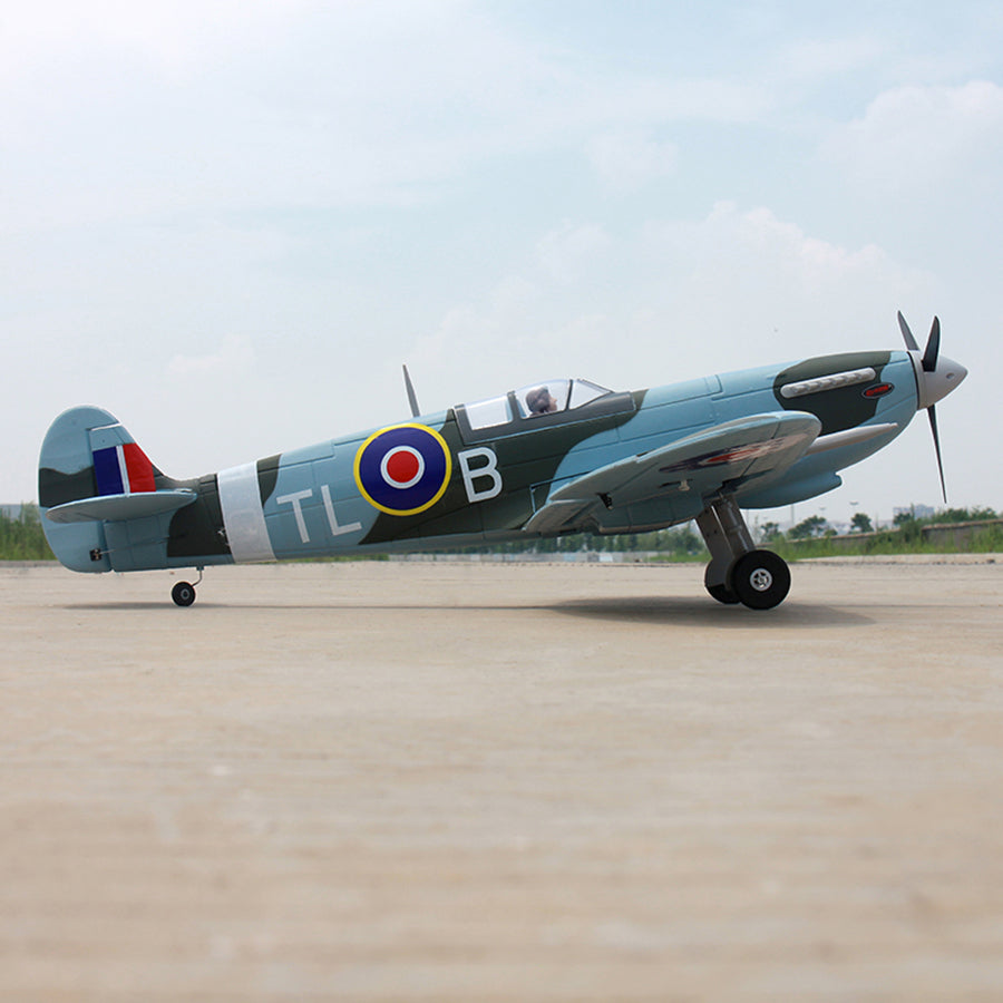 Dynam 1.2m Supermarine Spitfire V3 RC Warbird w/ Flaps