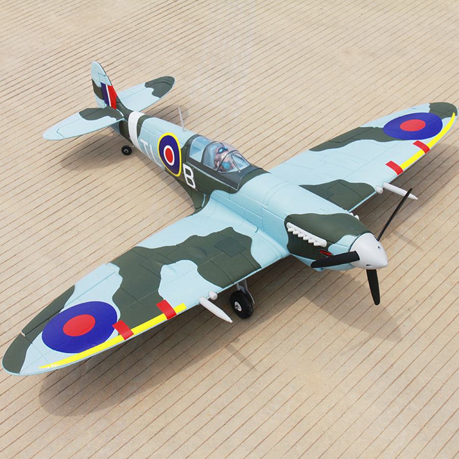 Dynam 1.2m Supermarine Spitfire V3 RC Warbird w/ Flaps