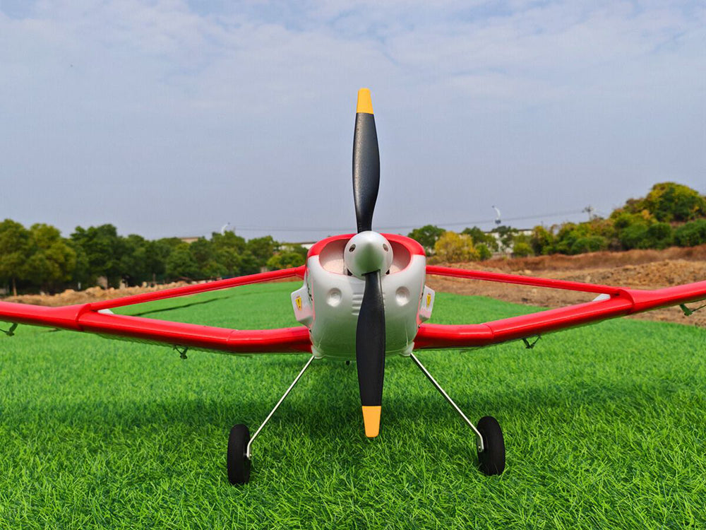 Dynam 1.5m Cessna 188 Crop Duster V2 Red 4S RC Scale Airplane w/ Flaps
