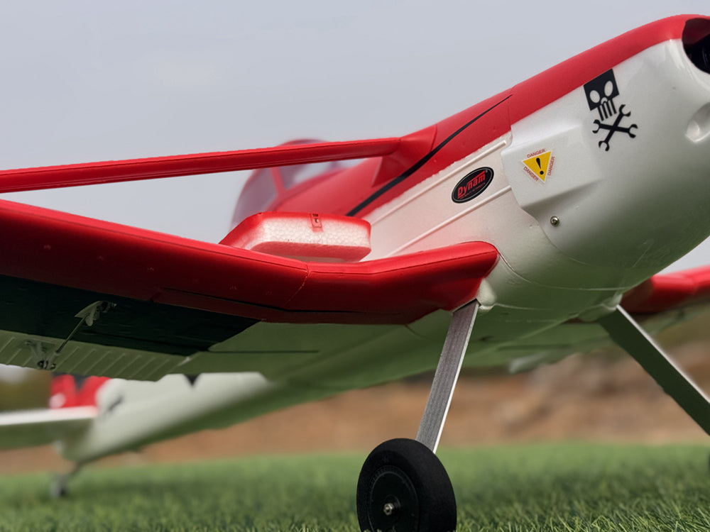 Dynam 1.5m Cessna 188 Crop Duster V2 Red 4S RC Scale Airplane w/ Flaps