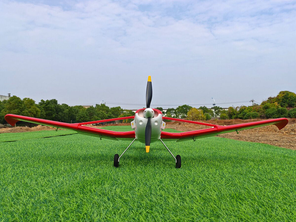 Dynam 1.5m Cessna 188 Crop Duster V2 Red 4S RC Scale Airplane w/ Flaps
