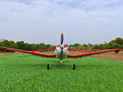 Dynam 1.5m Cessna 188 Crop Duster V2 Red 4S RC Scale Airplane w/ Flaps