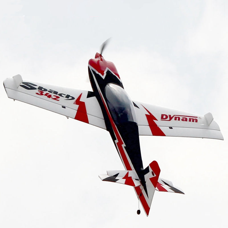 Dynam 1.25m Sbach 342 4S RC 3D Foam Aerobatic Sport Airplane