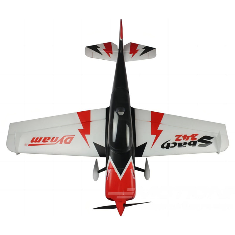 Dynam 1.25m Sbach 342 4S RC 3D Foam Aerobatic Sport Airplane