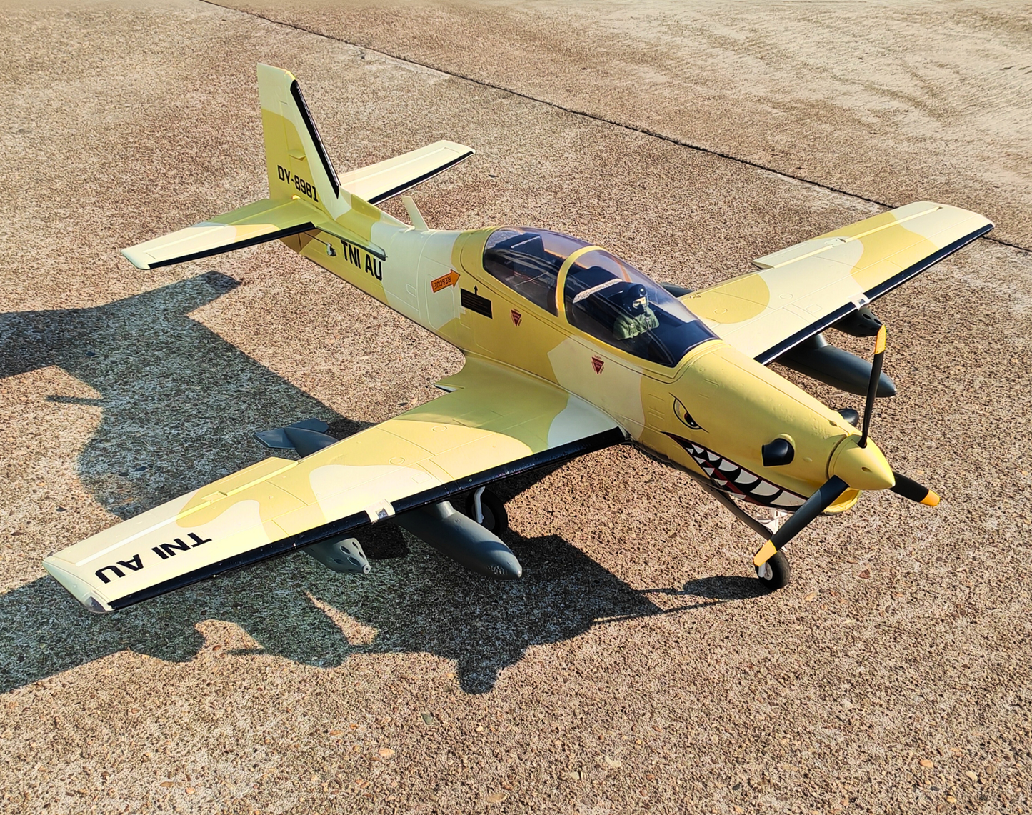 Dynam EMB-312 Tucano 4S RC Scale Plane 1.3m w/ Flaps