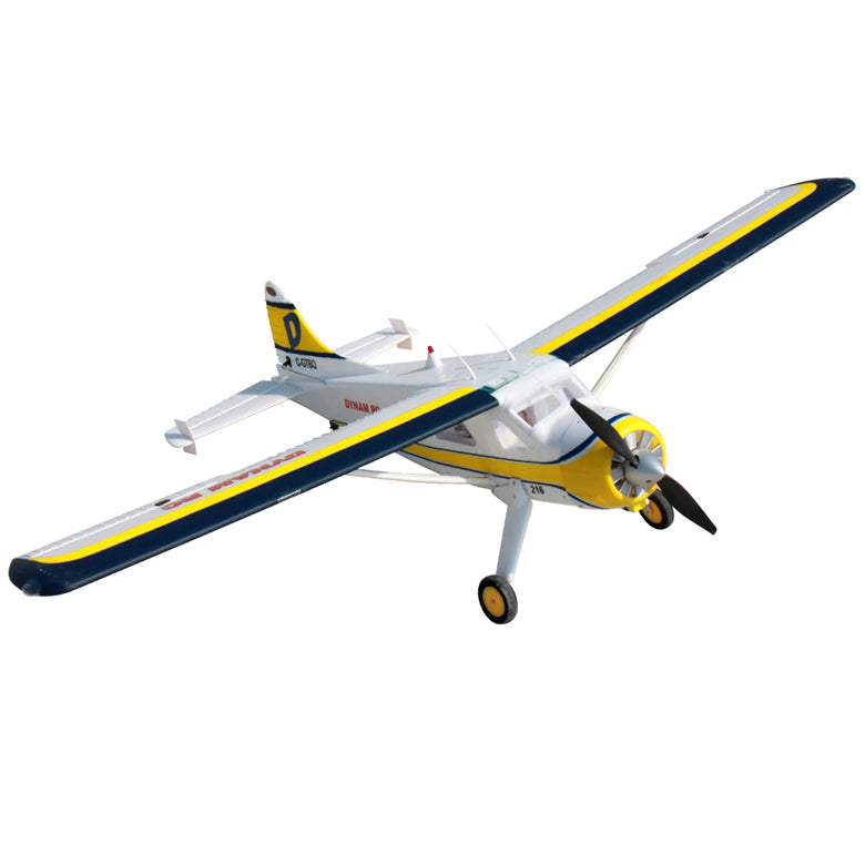 Dynam DHC-2 Beaver V2 Blue 4S Sea/Land STOL RC Float Plane 1.5m w/ Flaps