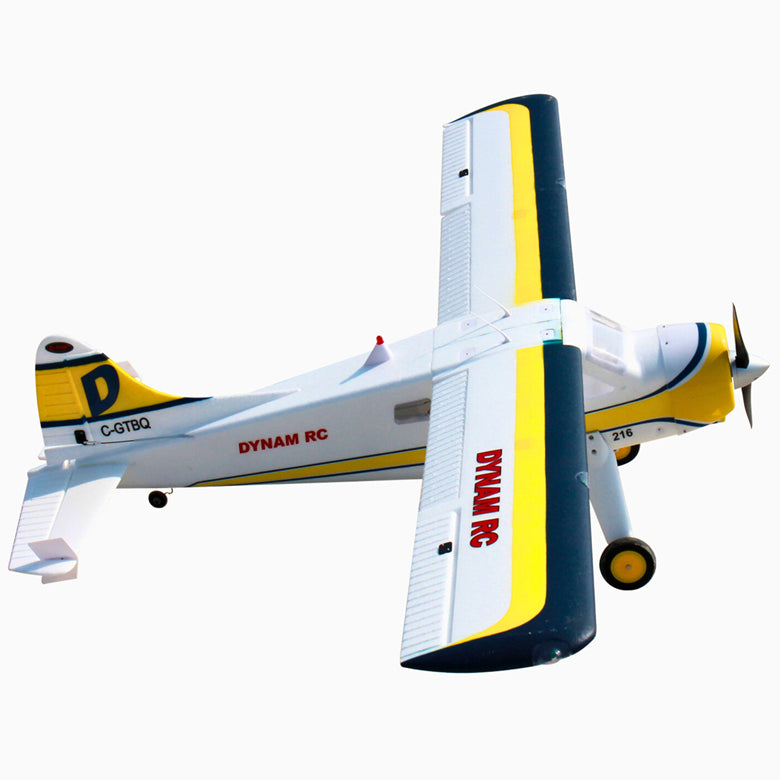 Dynam DHC-2 Beaver V2 Blue 4S Sea/Land STOL RC Float Plane 1.5m w/ Flaps