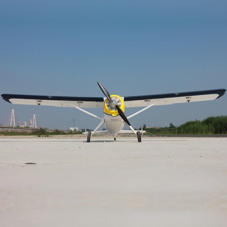 Dynam DHC-2 Beaver V2 Blue 4S Sea/Land STOL RC Float Plane 1.5m w/ Flaps