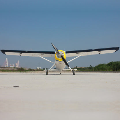 Dynam DHC-2 Beaver V2 Blue 4S Sea/Land STOL RC Float Plane 1.5m w/ Flaps