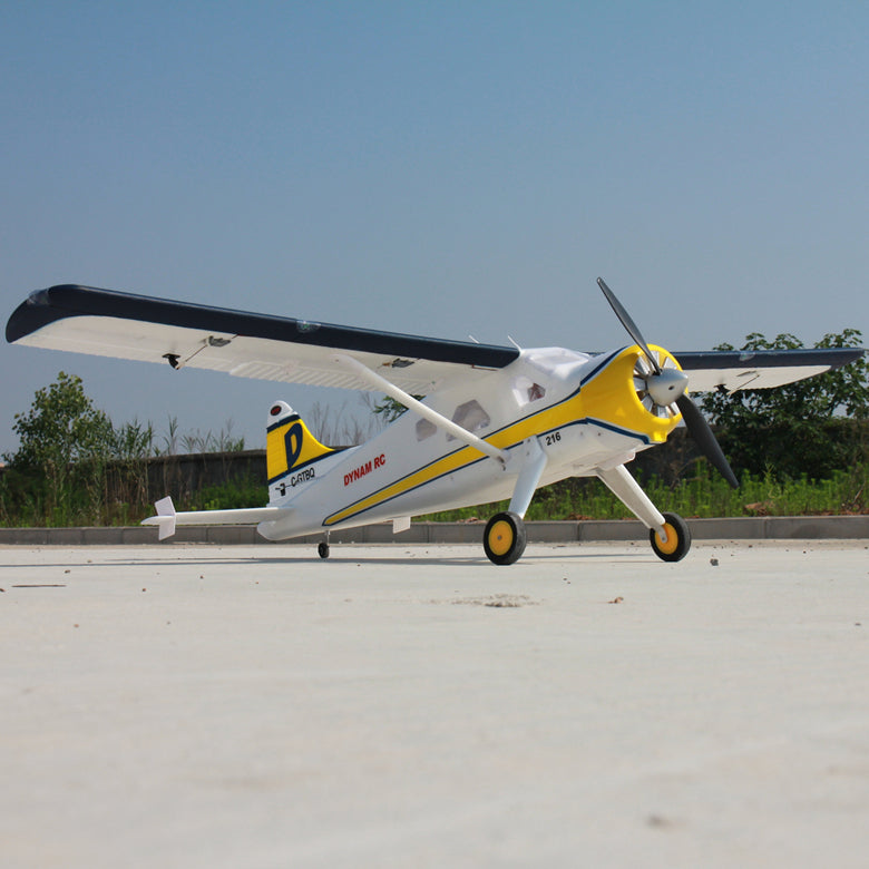 Dynam DHC-2 Beaver V2 Blue 4S Sea/Land STOL RC Float Plane 1.5m w/ Flaps