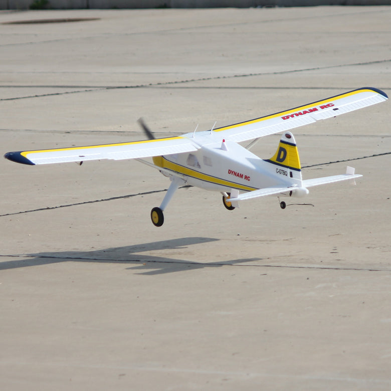 Dynam DHC-2 Beaver V2 Blue 4S Sea/Land STOL RC Float Plane 1.5m w/ Flaps