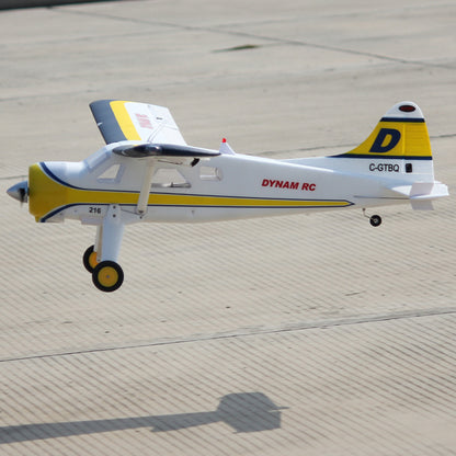 Dynam DHC-2 Beaver V2 Blue 4S Sea/Land STOL RC Float Plane 1.5m w/ Flaps