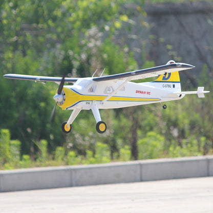 Dynam DHC-2 Beaver V2 Blue 4S Sea/Land STOL RC Float Plane 1.5m w/ Flaps