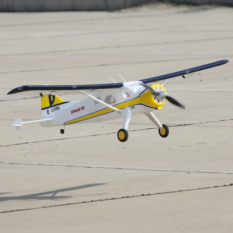 Dynam DHC-2 Beaver V2 Blue 4S Sea/Land STOL RC Float Plane 1.5m w/ Flaps