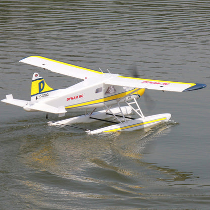 Dynam DHC-2 Beaver V2 Blue 4S Sea/Land STOL RC Float Plane 1.5m w/ Flaps