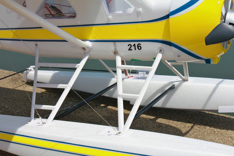 Dynam DHC-2 Beaver V2 Blue 4S Sea/Land STOL RC Float Plane 1.5m w/ Flaps