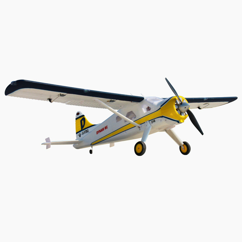 Dynam DHC-2 Beaver V2 Blue 4S Sea/Land STOL RC Float Plane 1.5m w/ Flaps