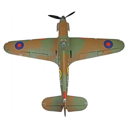 Dynam 1.25m Hawker Hurricane V2 4S RC Warbird w/ Flaps