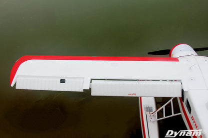 Dynam DHC-2 Beaver V2 Red 4S Sea/Land STOL RC Float Plane 1.5m w/ Flaps