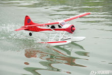 Dynam DHC-2 Beaver V2 Red 4S Sea/Land STOL RC Float Plane 1.5m w/ Flaps