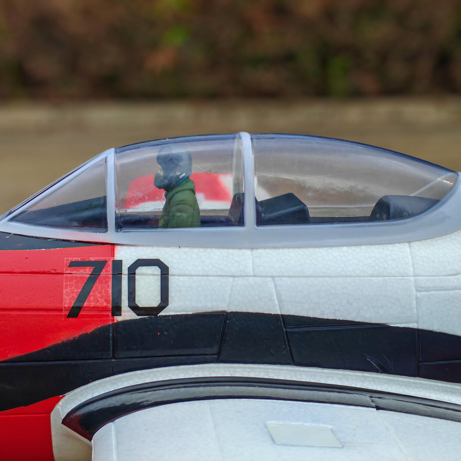 Dynam T-28 Trojan V2 Red 4S RC Warbird 1.3m w/ Flaps