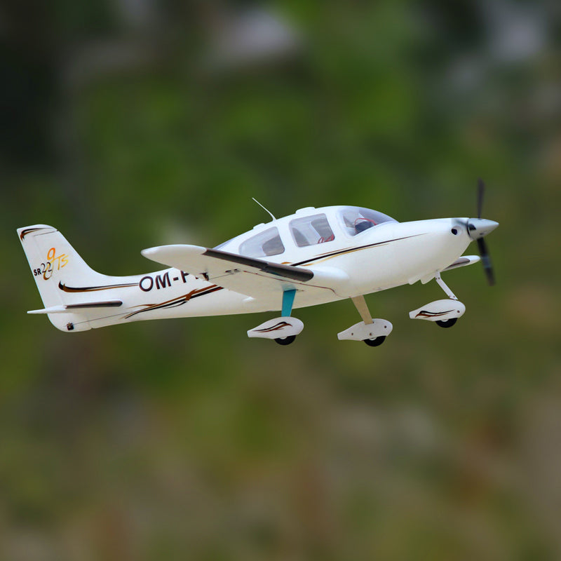 Dynam Cirrus SR22 V3 White Trainer 3S/4S  RC Scale Aircraft 1.4m