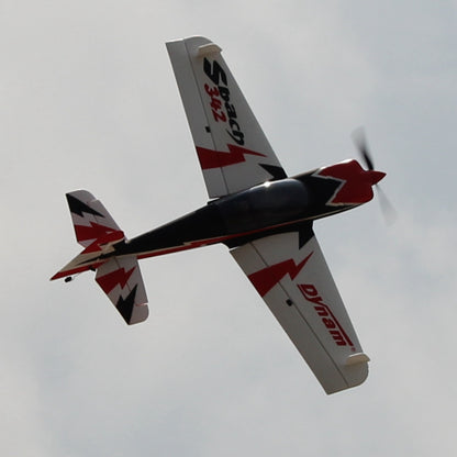 Dynam sbach 342 4S RC 3D Aerobatic Skum Sportsfly 1250mm Vingespænd