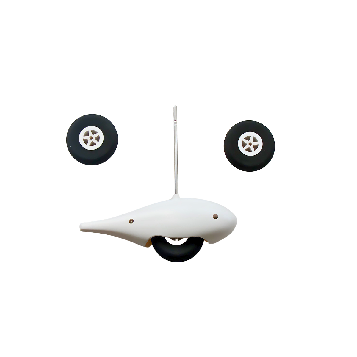 Dynam Smart Trainer Nose Landing Gear w/ Main Gear Tyers