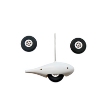 Dynam Smart Trainer Nose Landing Gear w/ Main Gear Tyers