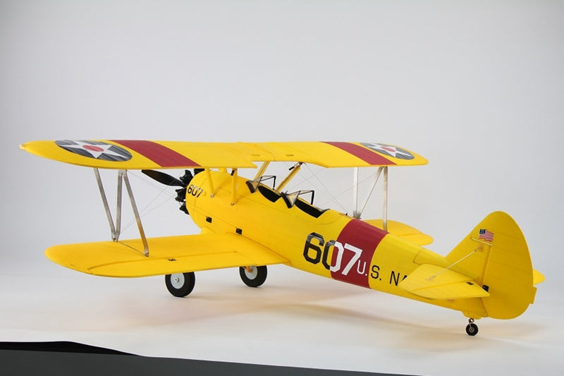 Dynam Stearman PT-17 Yellow 4S RC Biplane 1.3m Wingspan