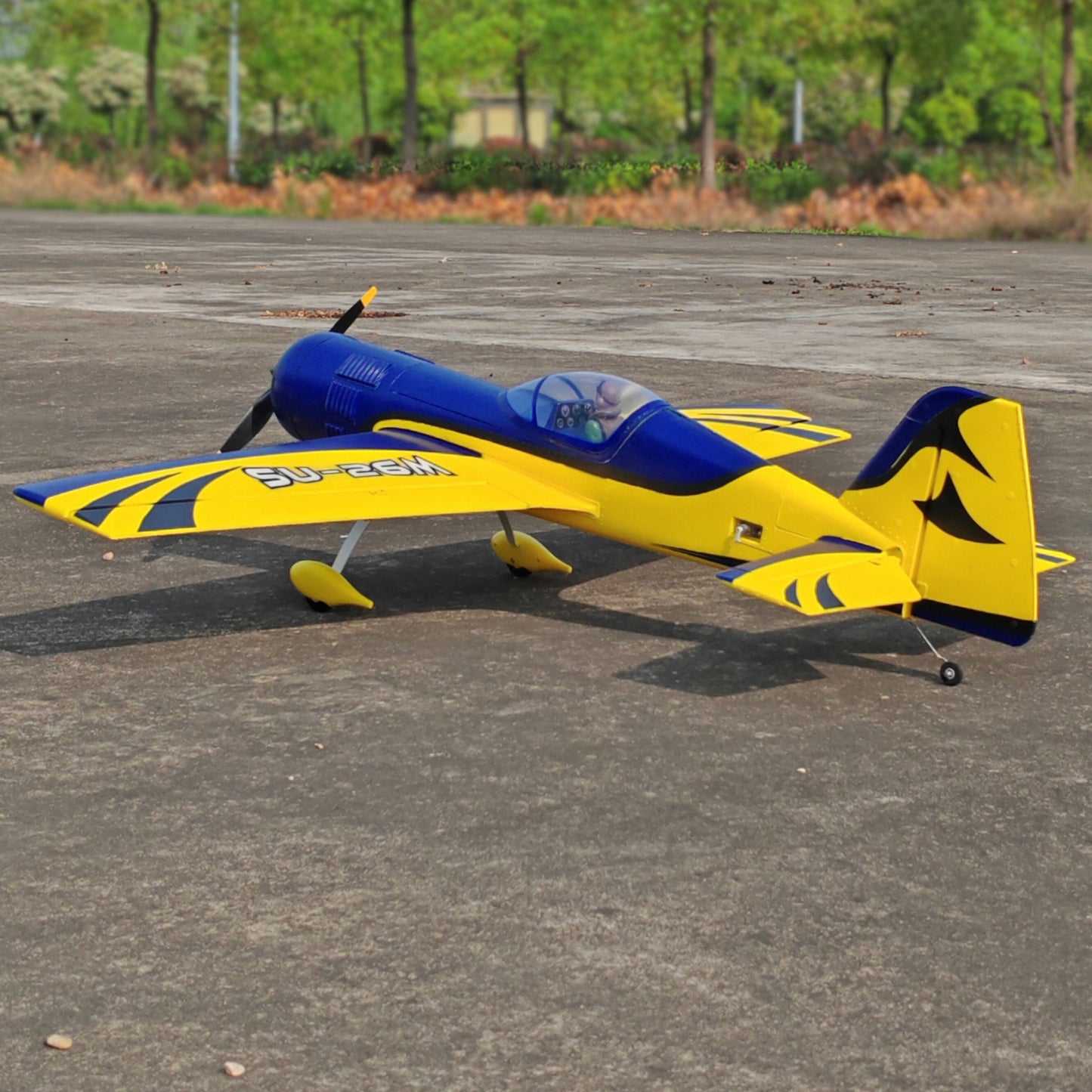 Dynam 1.2m 3D Sport Sukhoi SU-26M V2 Blue 4S Aerobatic RC Plane