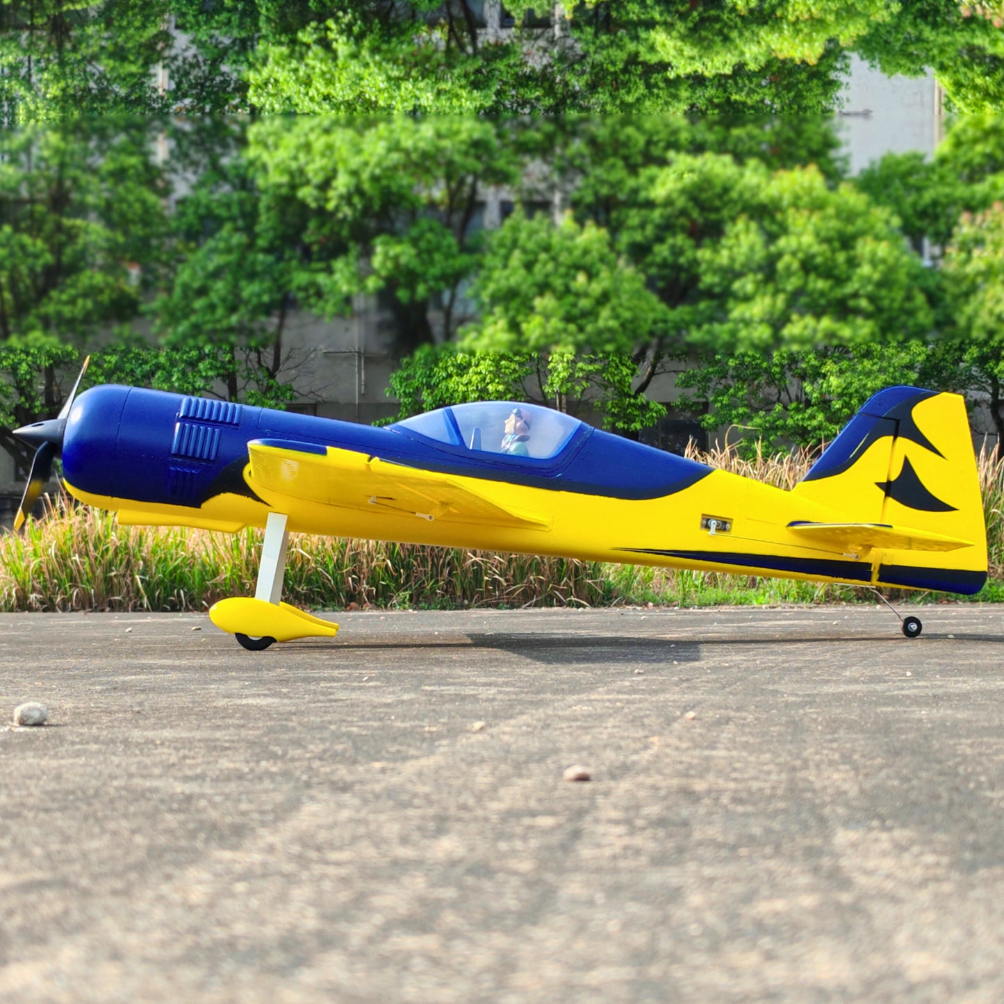 Dynam 1.2m 3D Sport Sukhoi SU-26M V2 Blue 4S Aerobatic RC Plane