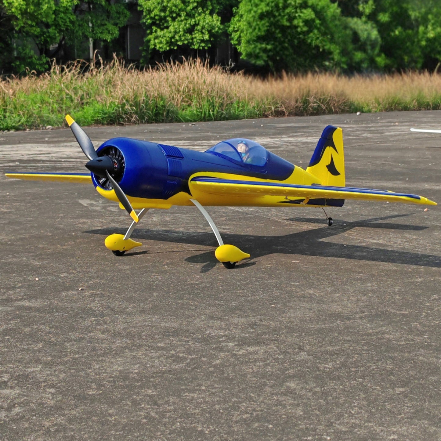 Dynam 1.2m 3D Sport Sukhoi SU-26M V2 Blue 4S Aerobatic RC Plane