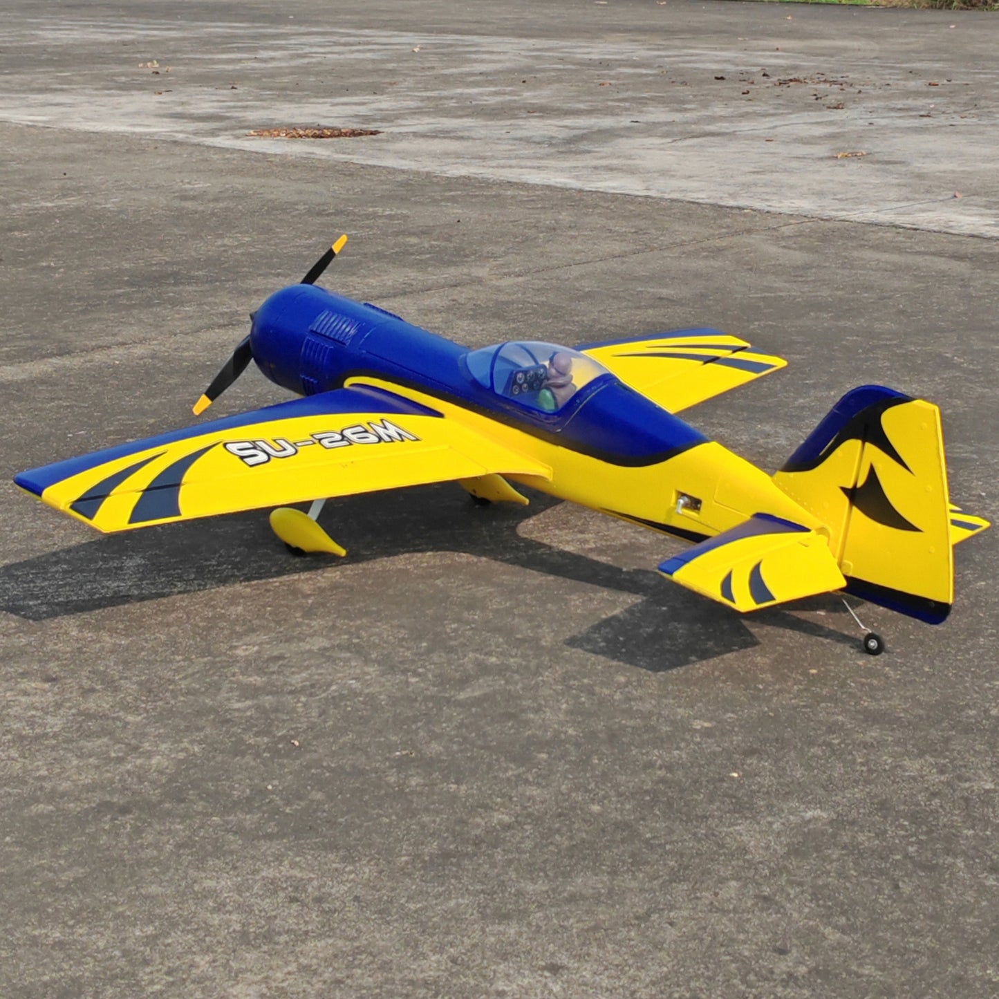 Dynam 1.2m 3D Sport Sukhoi SU-26M V2 Blue 4S Aerobatic RC Plane