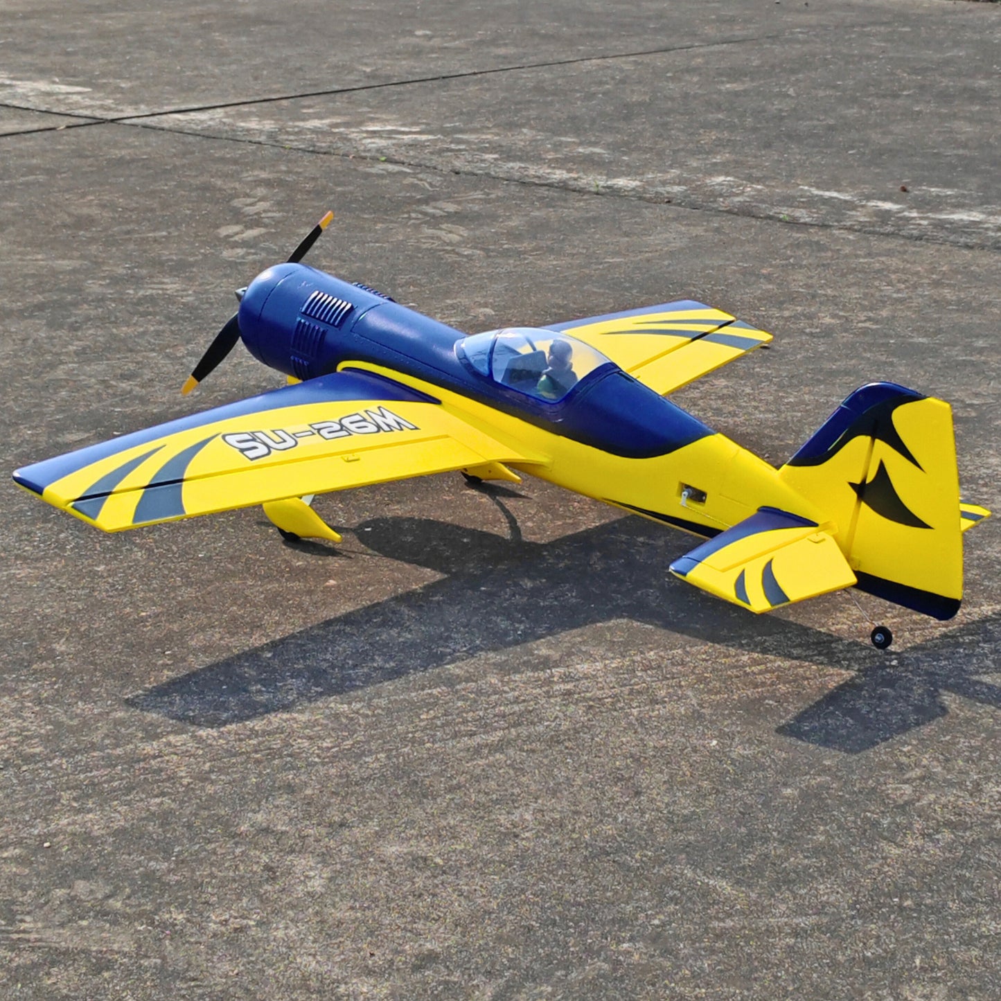 Dynam 1.2m 3D Sport Sukhoi SU-26M V2 Blue 4S Aerobatic RC Plane