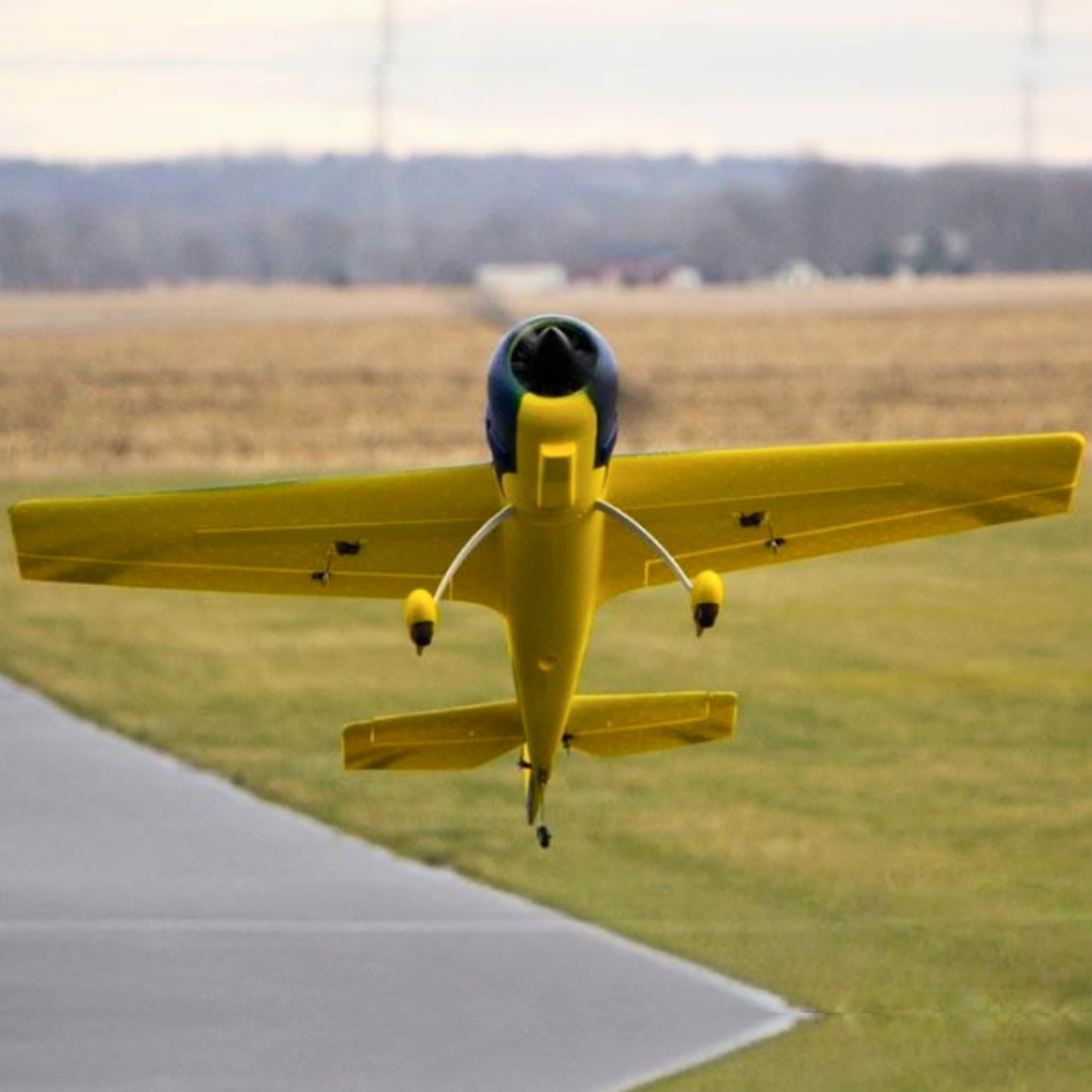 Dynam 1.2m 3D Sport Sukhoi SU-26M V2 Blue 4S Aerobatic RC Plane