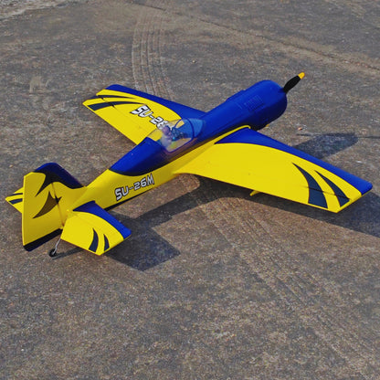 Dynam 1.2m 3D Sport Sukhoi SU-26M V2 Blue 4S Aerobatic RC Plane