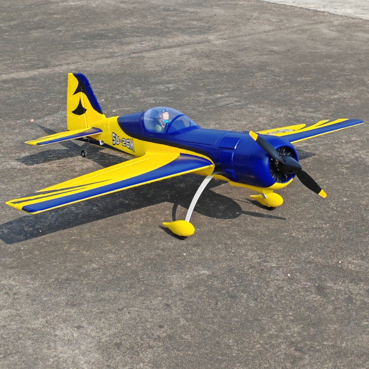 Dynam 1.2m 3D Sport Sukhoi SU-26M V2 Blue 4S Aerobatic RC Plane